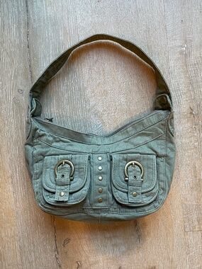 Y2K cargo shoulder purse